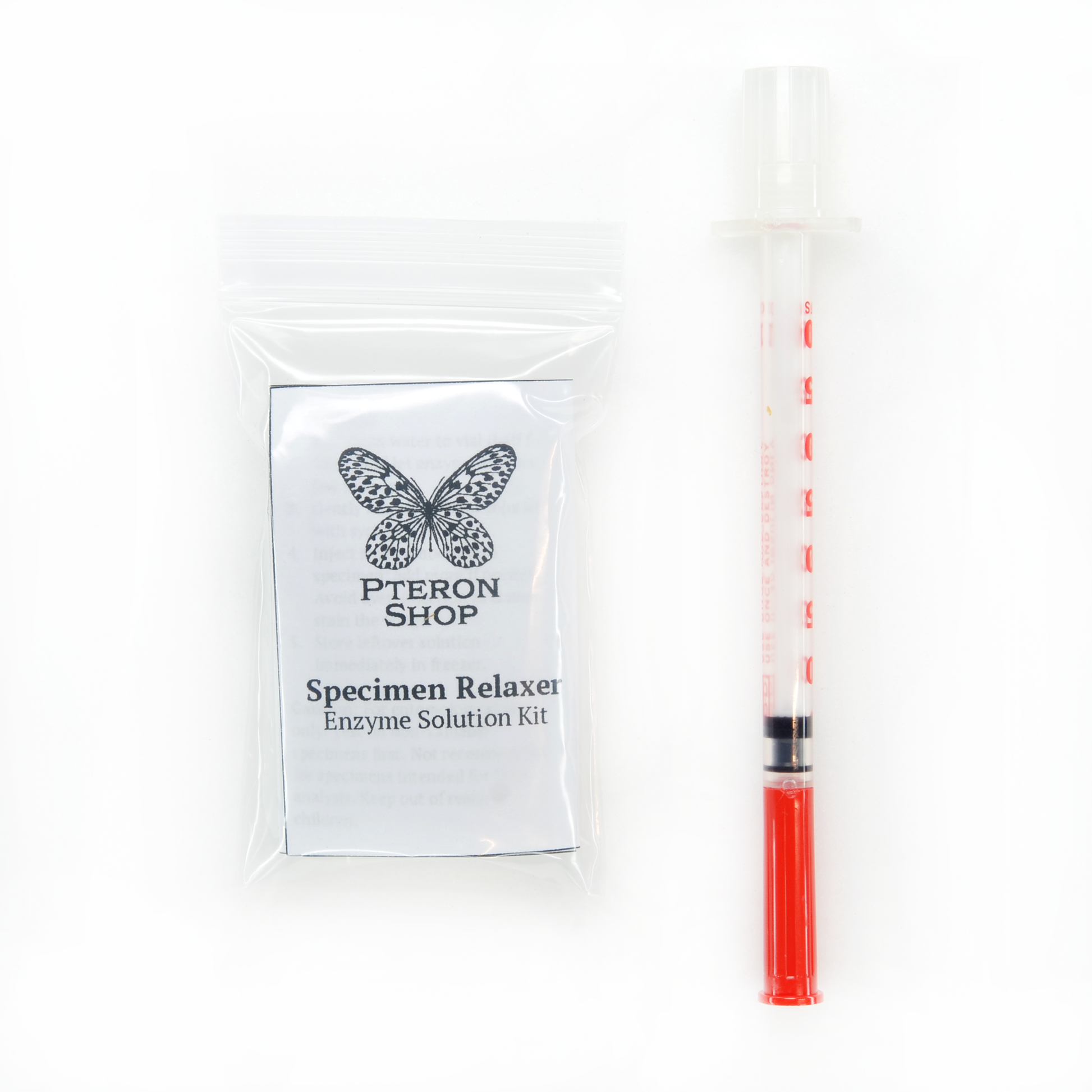 Specimen Relaxer with Syringe - Enzyme Solution Kit